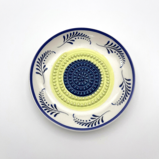 Ceramic Flower Grater Plate - Set of 1